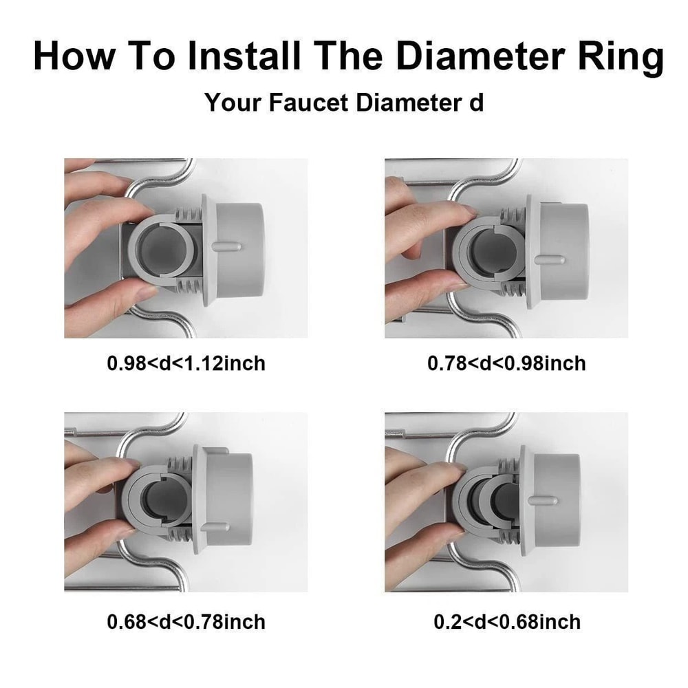 Stainless Steel Sink Rack Faucet Sponge And Soap Holder 5