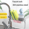 Stainless Steel Sink Rack Faucet Sponge And Soap Holder 10
