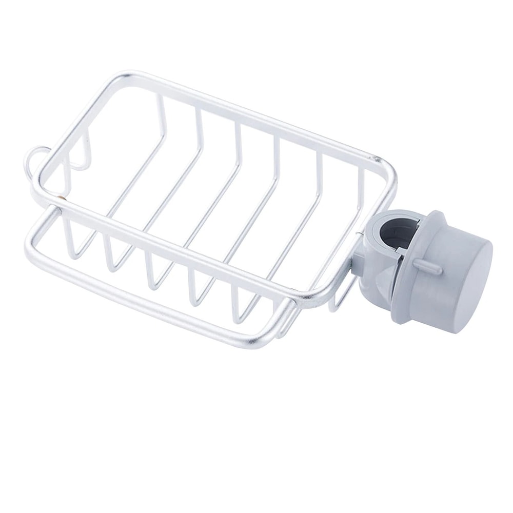Stainless Steel Sink Rack Faucet Sponge And Soap Holder 3