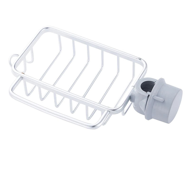 Stainless Steel Sink Rack Faucet Sponge And Soap Holder 3
