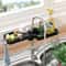 Stainless Steel Sink Rack Faucet Sponge And Soap Holder 4