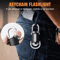 Rechargeable Keychain Flashlight Mini LED Pocket Torch For Camping And Everyday Carry 4