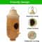 Handcrafted Wooden Hummingbird House Hanging Garden Decor 4