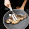 Stainless Steel Steak Clamp BBQ Cooking Tongs For Meat Bread And Grilling 0