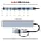 USB C Hub Adapter With Gbps Multiport Splitter For Laptop And MacBook 6