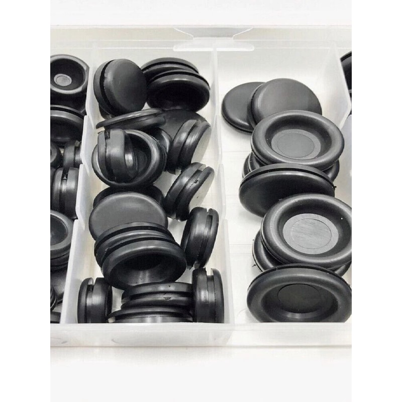 Rubber Grommet Assortment Kit For Wiring Firewall Hole Plug Protection 2