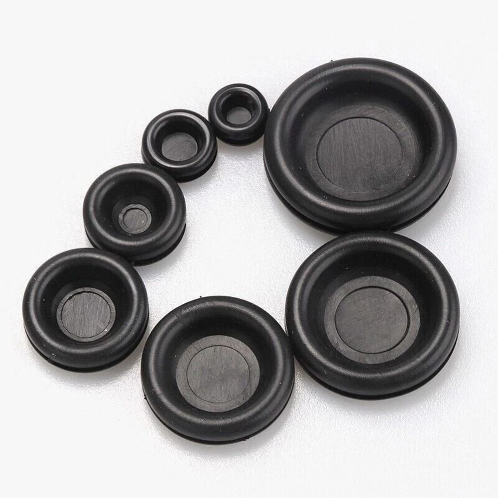 Rubber Grommet Assortment Kit For Wiring Firewall Hole Plug Protection 1