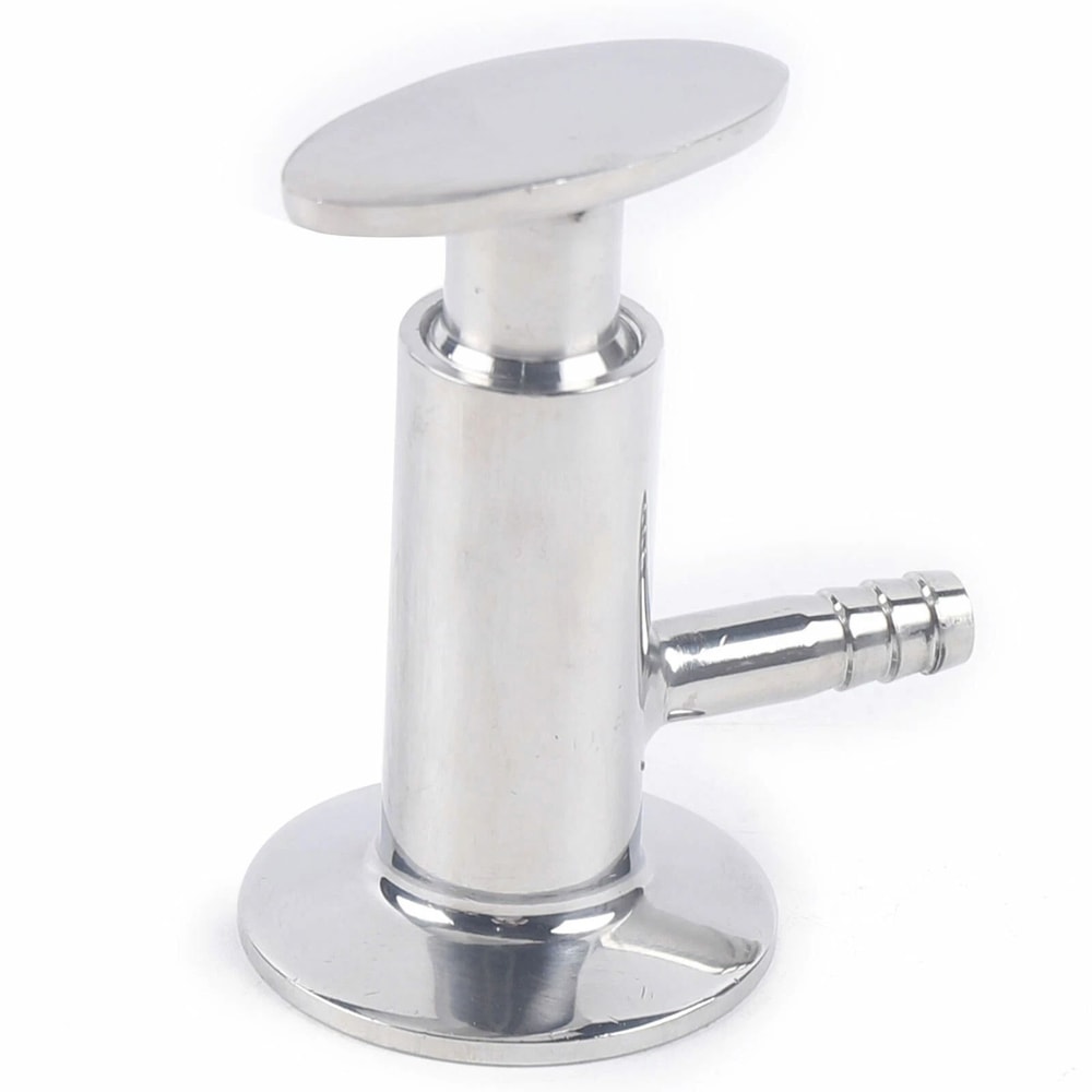 Stainless Steel Sanitary Sampling Valve For Water Oil Wine Pipes 1