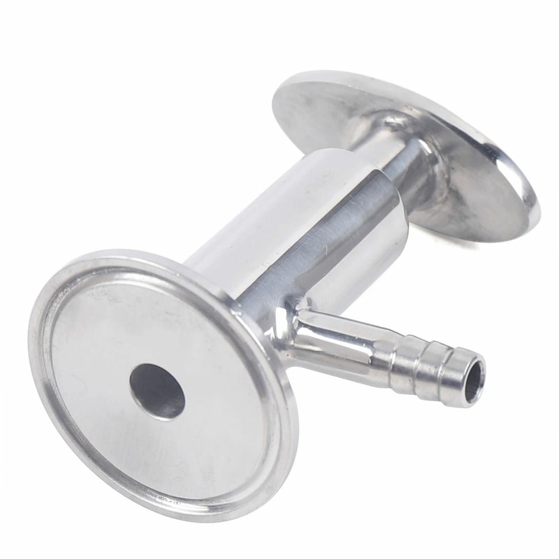 Stainless Steel Sanitary Sampling Valve For Water Oil Wine Pipes 2