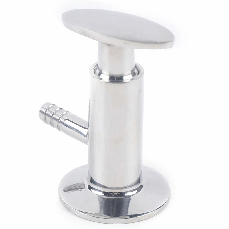 Stainless Steel Sanitary Sampling Valve For Water Oil Wine Pipes 3