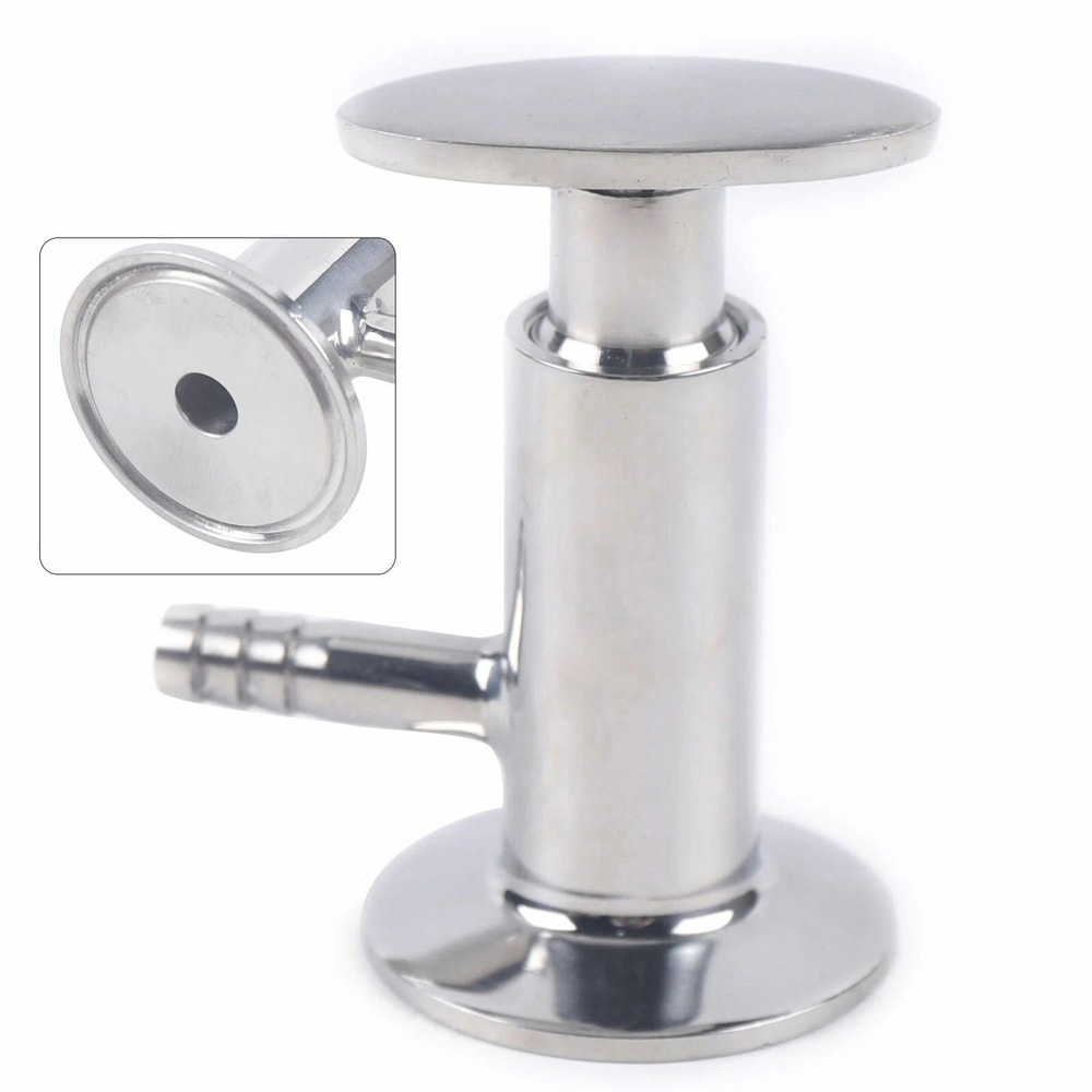 Stainless Steel Sanitary Sampling Valve For Water Oil Wine Pipes 4
