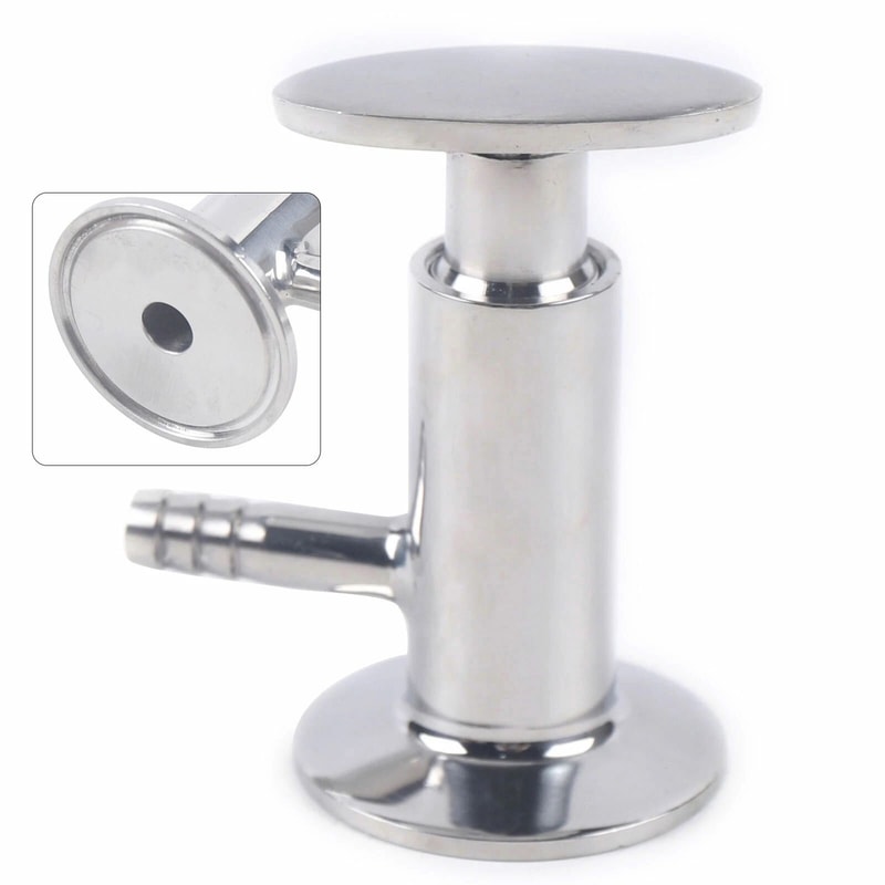 Stainless Steel Sanitary Sampling Valve For Water Oil Wine Pipes 4