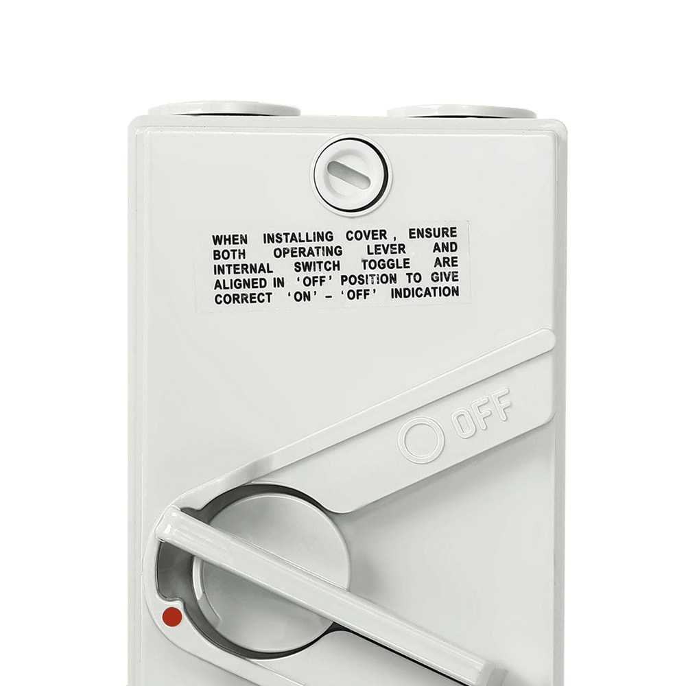 Pole Waterproof Isolation Switch Wall Mounted Safety Disconnect 5