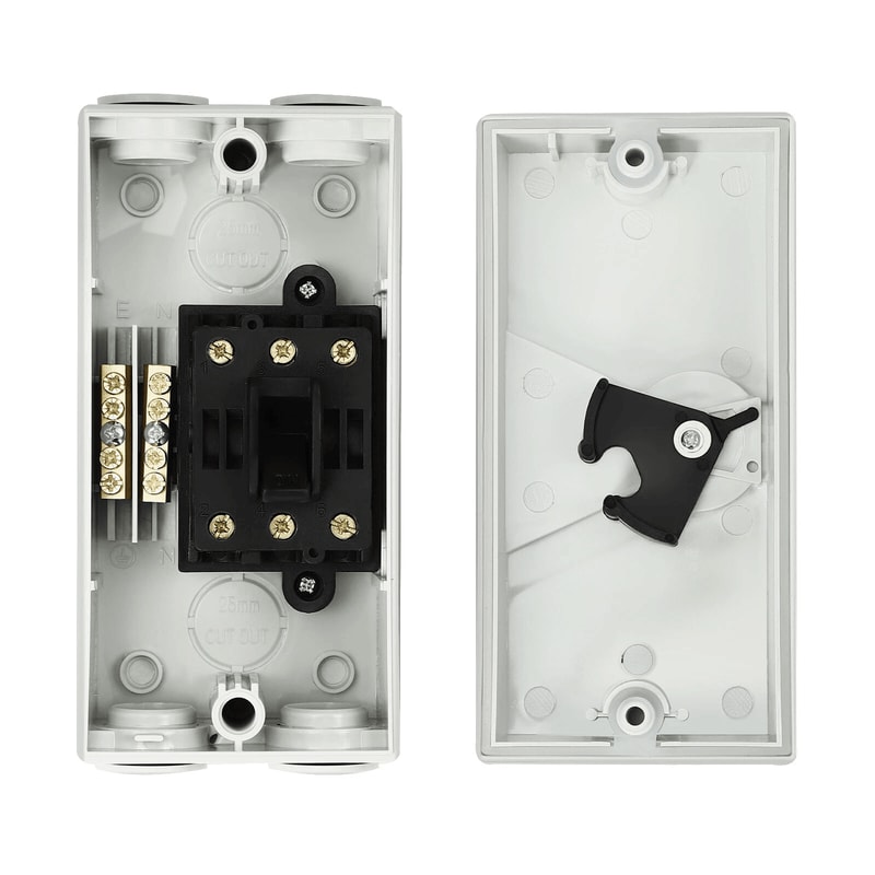 Pole Waterproof Isolation Switch Wall Mounted Safety Disconnect 7