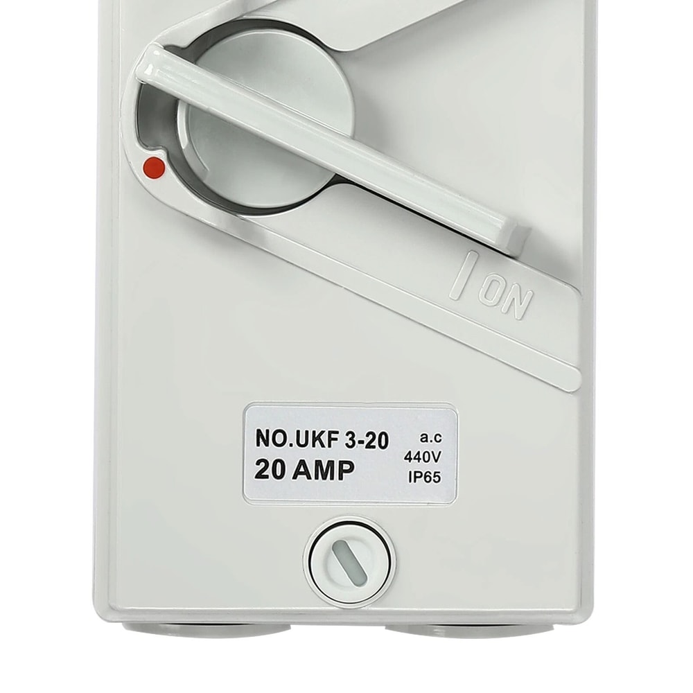Pole Waterproof Isolation Switch Wall Mounted Safety Disconnect 17