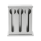 Stainless Steel Utensil Holder Station Durable Spoon Fork Dispenser For Kitchen Organization 2