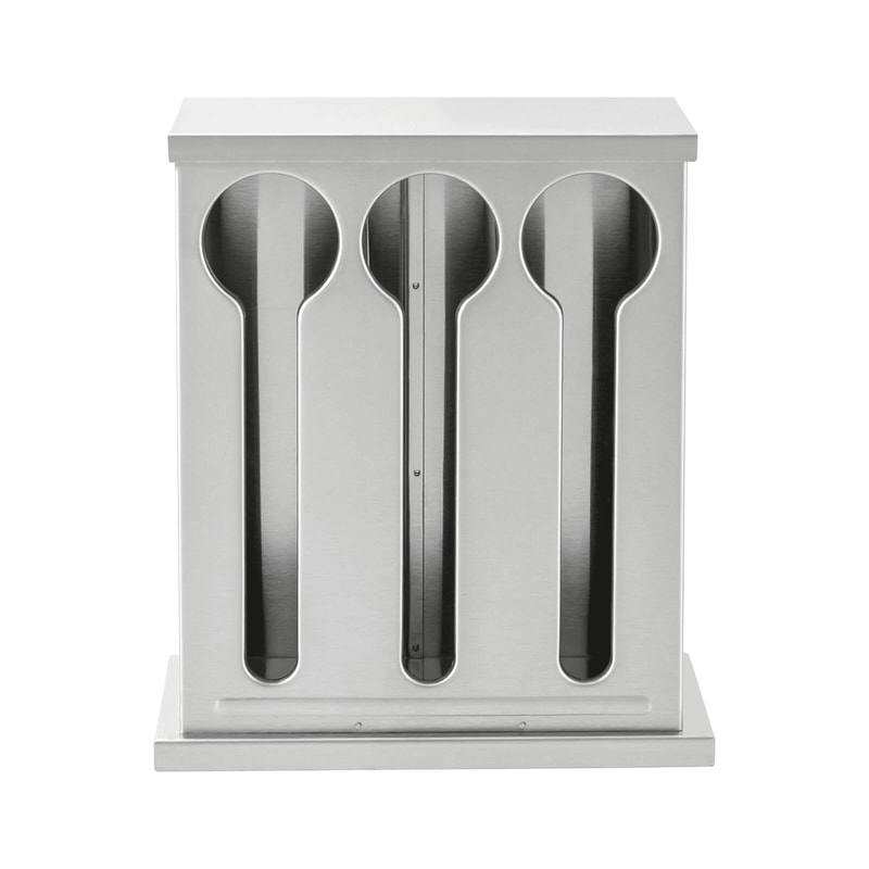 Stainless Steel Utensil Holder Station Durable Spoon Fork Dispenser For Kitchen Organization 2