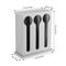 Stainless Steel Utensil Holder Station Durable Spoon Fork Dispenser For Kitchen Organization 9