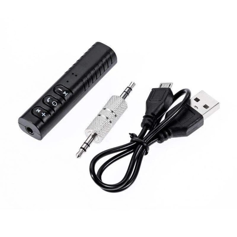 Premium Wireless Bluetooth Car Adapter Audio Receiver With Hands Free Music Calls 1