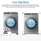 Anti Slip Washing Machine Vibration Mats Durable Rubber Base Pads For Stability And Noise Reduction 6