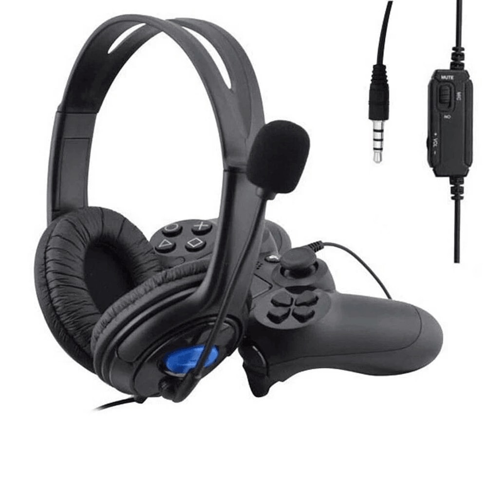 Wired Stereo Bass Surround Gaming Headset For PS Xbox One And PC With Noise Cancelling Mic 3
