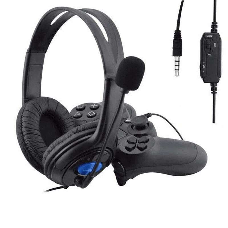 Wired Stereo Bass Surround Gaming Headset For PS Xbox One And PC With Noise Cancelling Mic 3