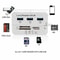 Aluminum USB Hub And Memory Card Reader Ports Multi In Adapter For MicroSD 5