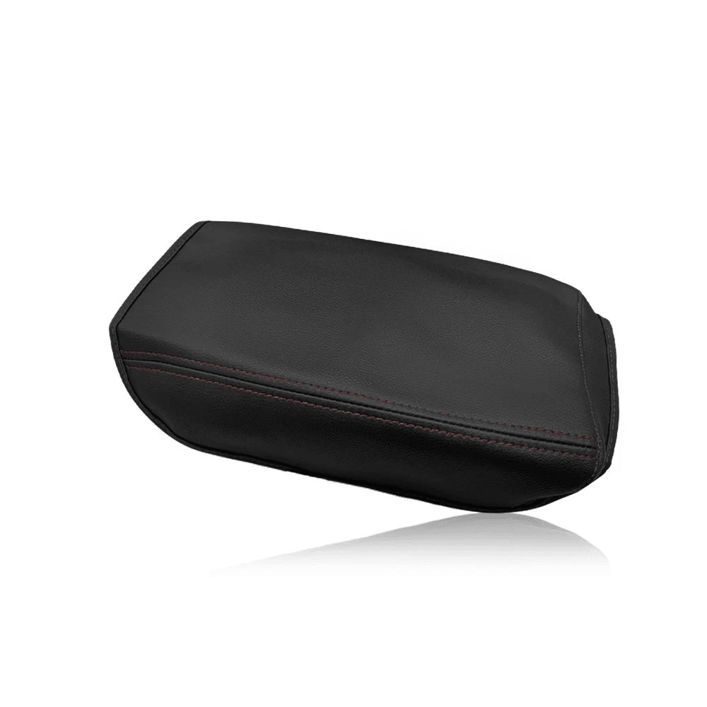 Honda CR V Armrest Console Lid Cover Black Leather Trim 1