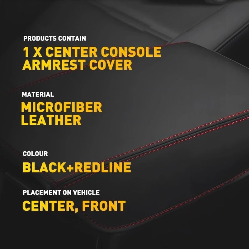 Honda CR V Armrest Console Lid Cover Black Leather Trim 4