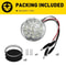 Universal Red And White LED Chassis Lights Watermelon Effect For Caravans 9