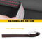Premium Universal PU Leather Dashboard Trim Strip Car Interior Trim Accessory For Custom Styling 9