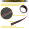 Premium Universal PU Leather Dashboard Trim Strip Car Interior Trim Accessory For Custom Styling 12