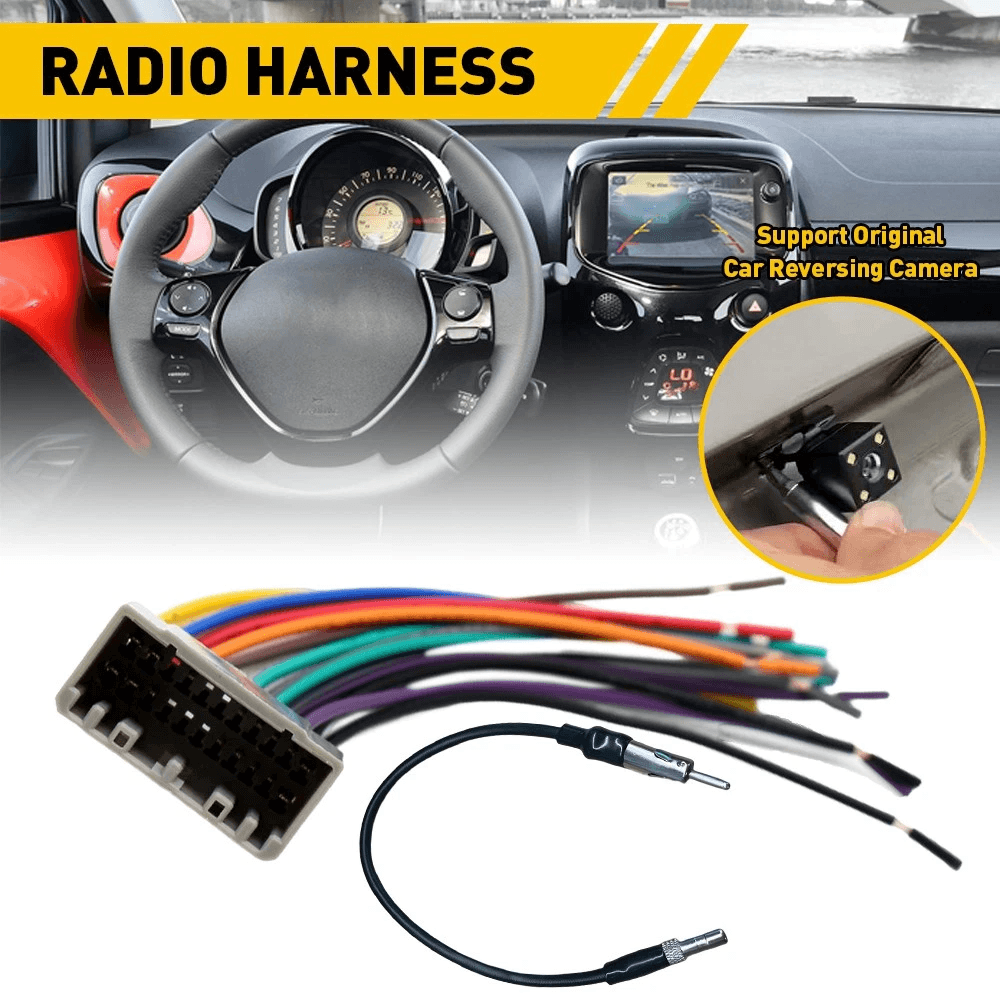 For Dodge Car Radio Harness Stereo Antenna Adapter 1