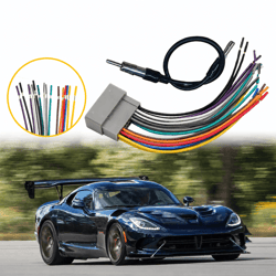 for dodge car radio harness & stereo antenna adapter