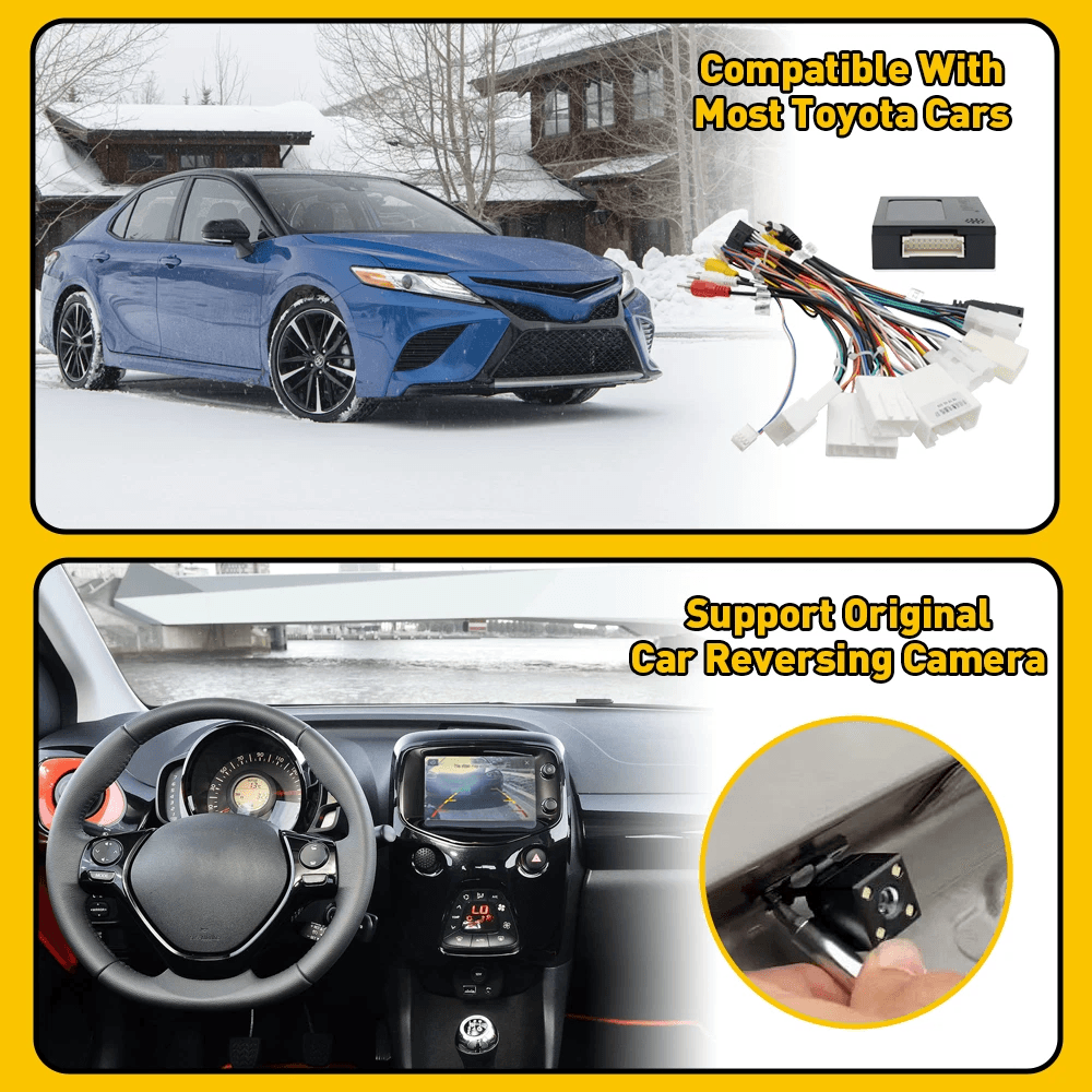 CANBUS Toyota Radio Stereo Wire Harness Adapter Easy Installation For Car Stereo Systems 4