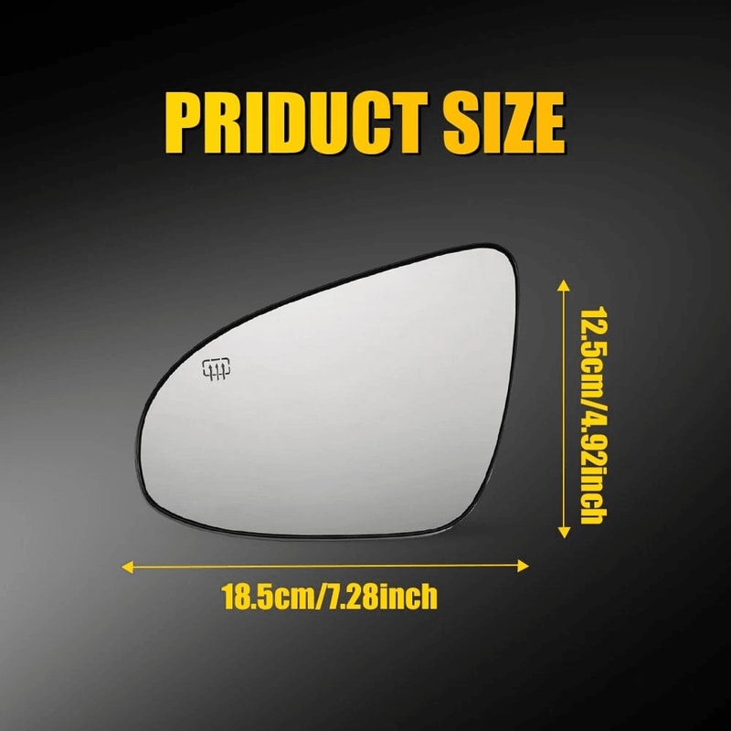 For Toyota Corolla Left Driver Side Heated Mirror Glass Replacement Premium Quality Easy Install 10