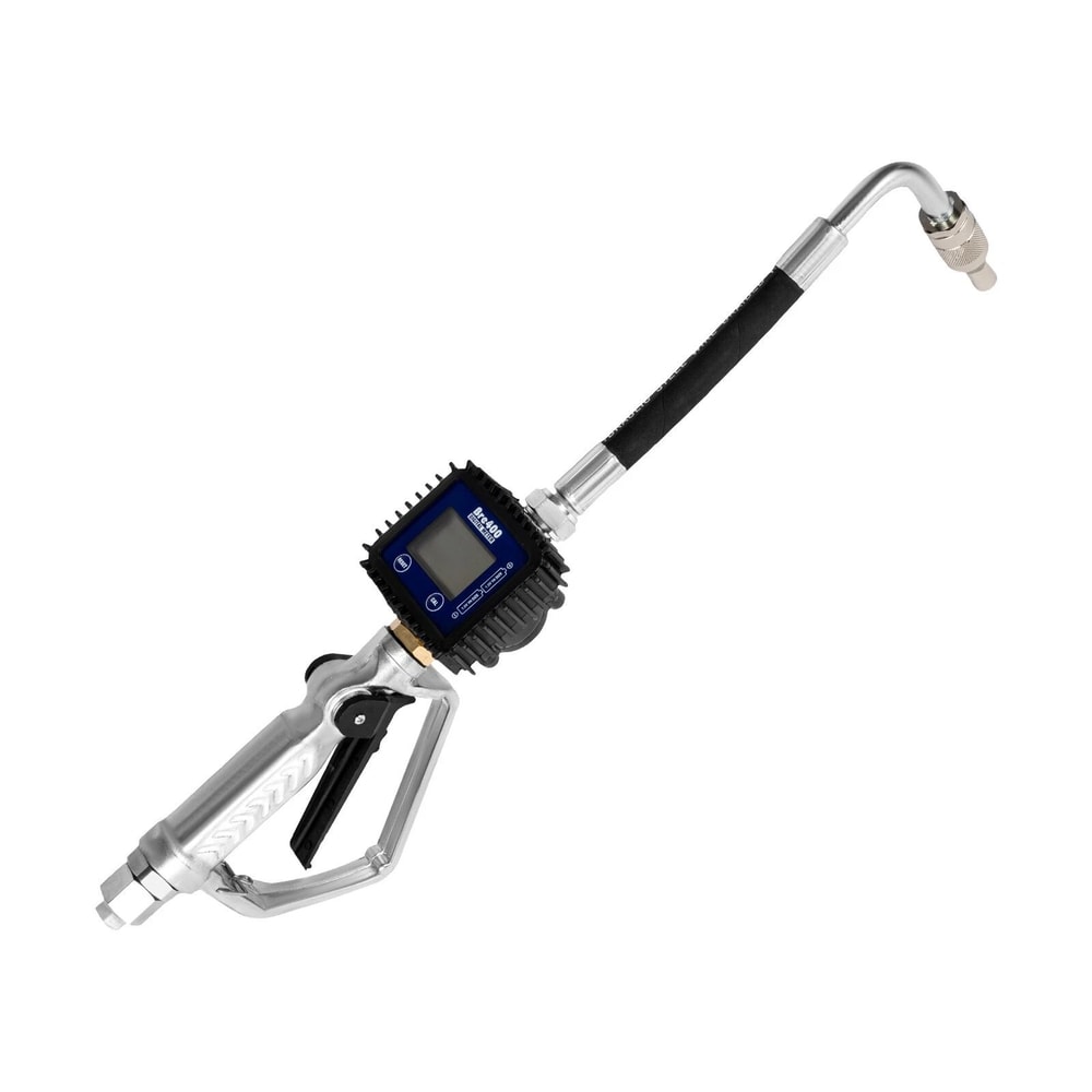 High Precision Digital Oil Control Valve Pneumatic Oil Gun With LCD Meter In NPT Oil Dispensing Noz 10
