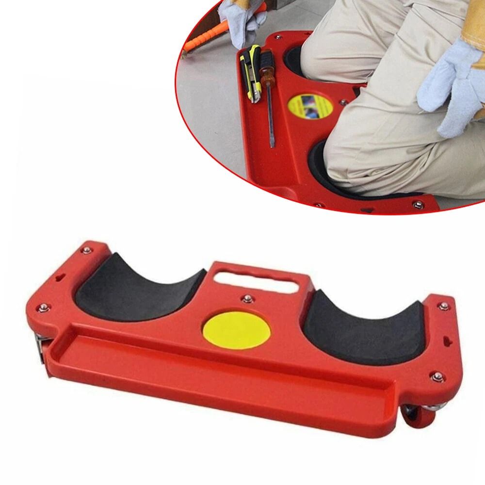 Premium Rolling Knee Creeper Tool For Tile Floor Work Heavy Duty Knee Pads With Wheels 6