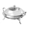 Premium Round Stainless Steel Buffet Chafing Dish Food Warmer Server Set 10