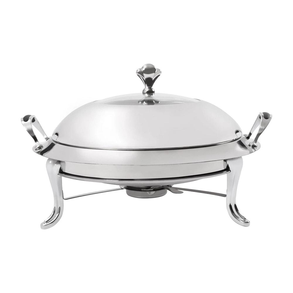 Premium Round Stainless Steel Buffet Chafing Dish Food Warmer Server Set 14