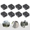 Premium Stainless Steel Glass Clamps Black Glass Clamp Clips For Glass 0