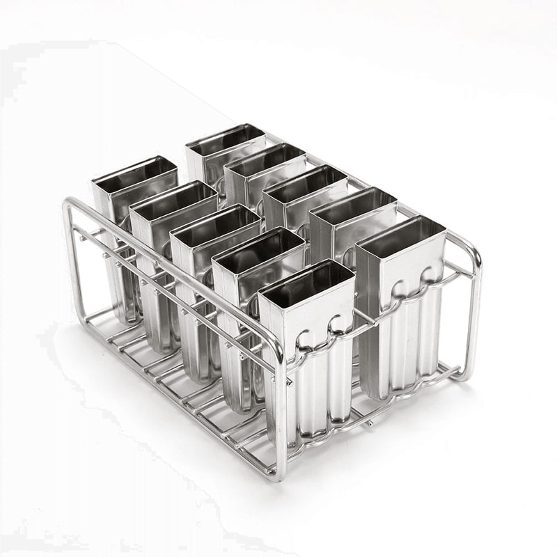 Premium Stainless Steel Popsicle Molds Set For DIY Ice Pops 5