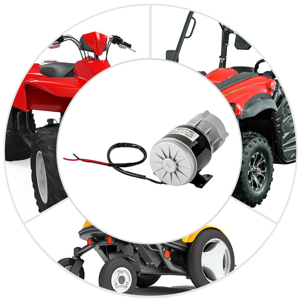High Torque DC Motor With Gear Reduction Motor For E Bike Scooter ATV 1
