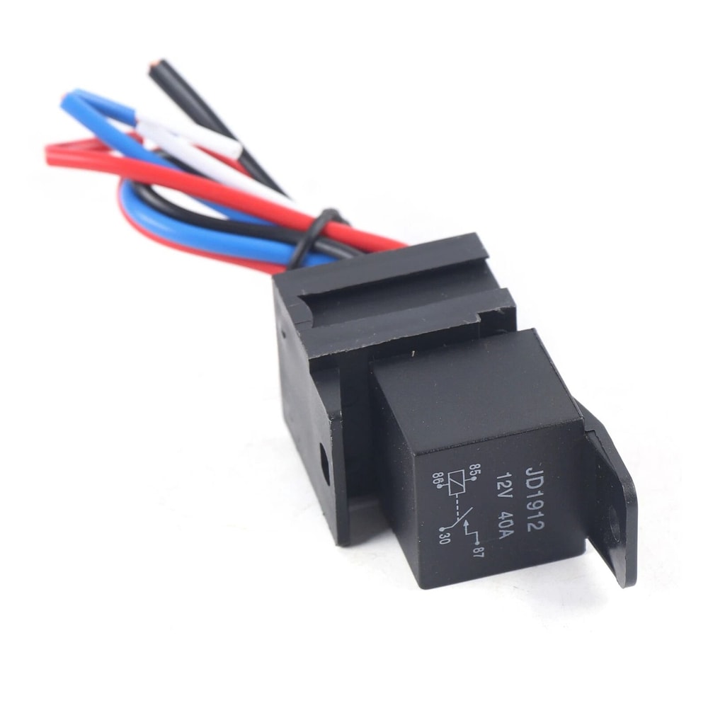 Premium Universal Car Ignition Switch Panel With LED Push Button Start And Racing Toggle Carbon Fin 2
