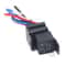 Premium Universal Car Ignition Switch Panel With LED Push Button Start And Racing Toggle Carbon Fin 2