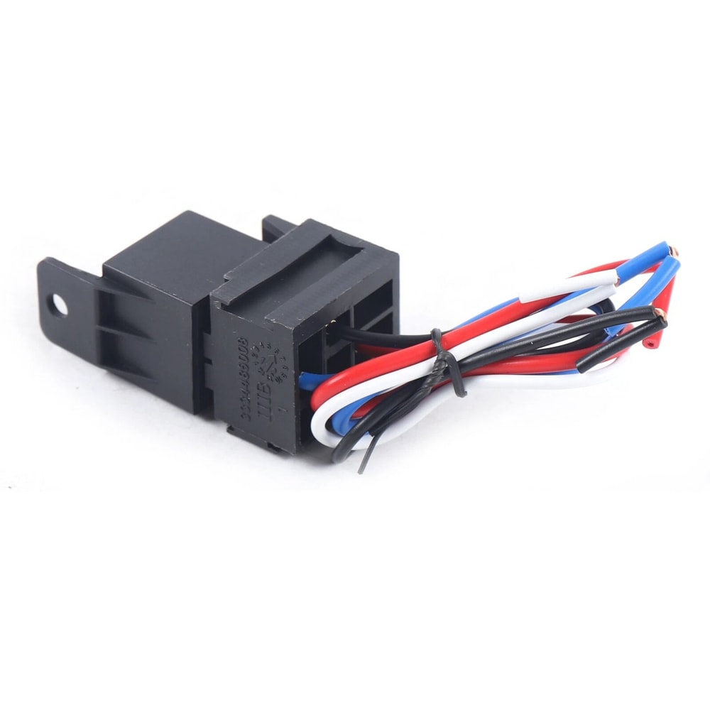 Premium Universal Car Ignition Switch Panel With LED Push Button Start And Racing Toggle Carbon Fin 3