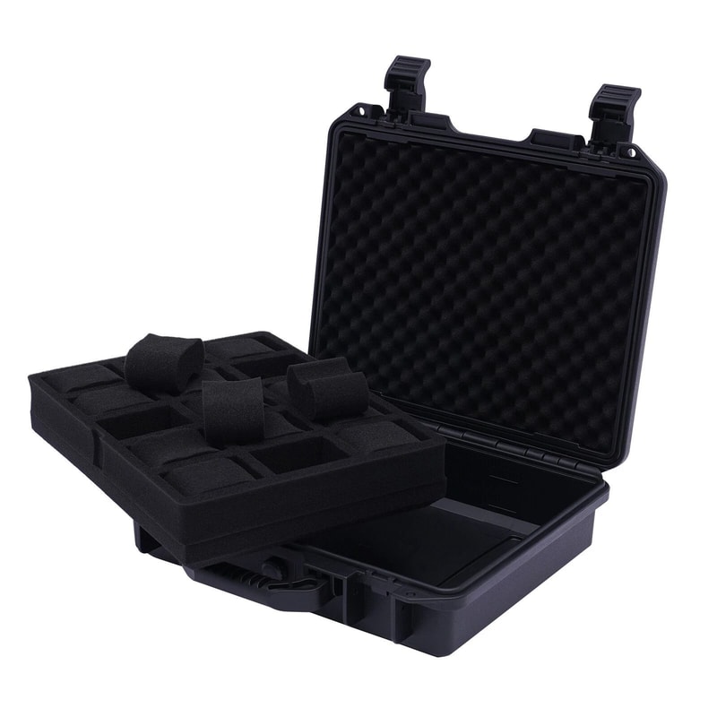Premium Watch Organizer Box Travel Ready Watch Storage Case Watch Display Case 9