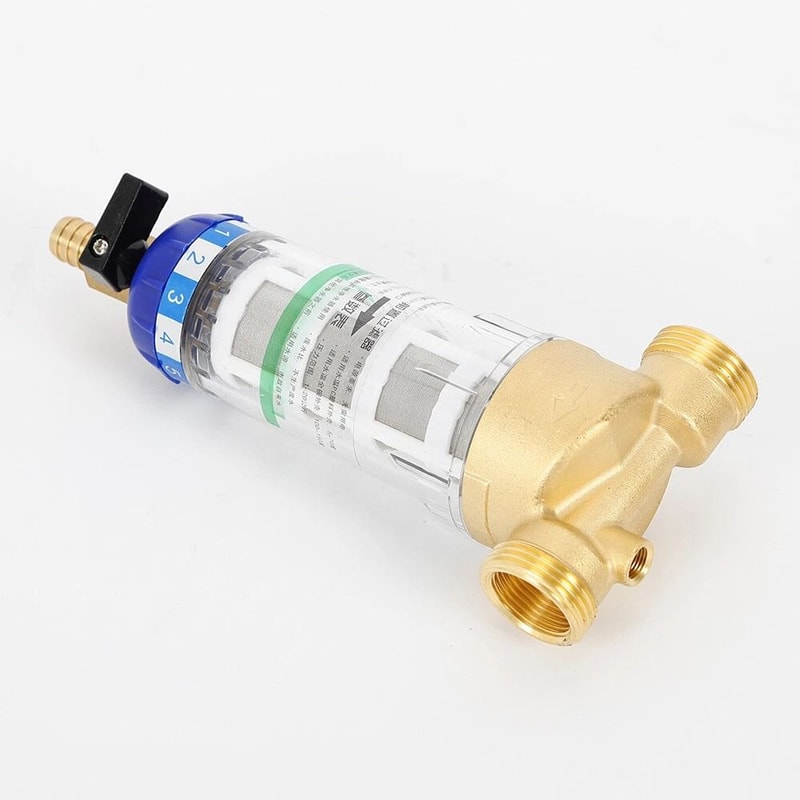 Premium Whole House Water Pre Filter Reusable Spin Down Sediment Filter 1
