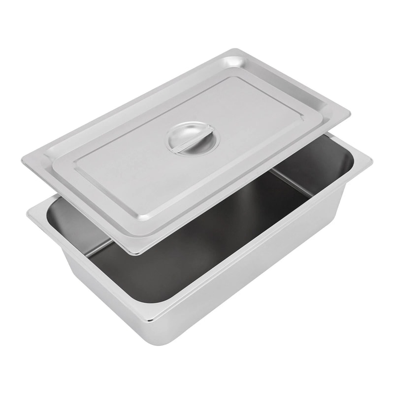 Premium Full Size Steam Table Pan Heavy Duty Stainless Steel Buffet Pan For Catering Food Service 3