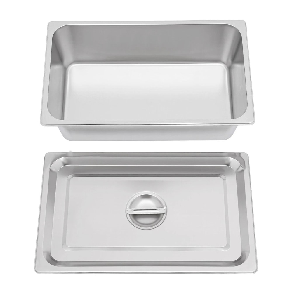 Premium Full Size Steam Table Pan Heavy Duty Stainless Steel Buffet Pan For Catering Food Service 10